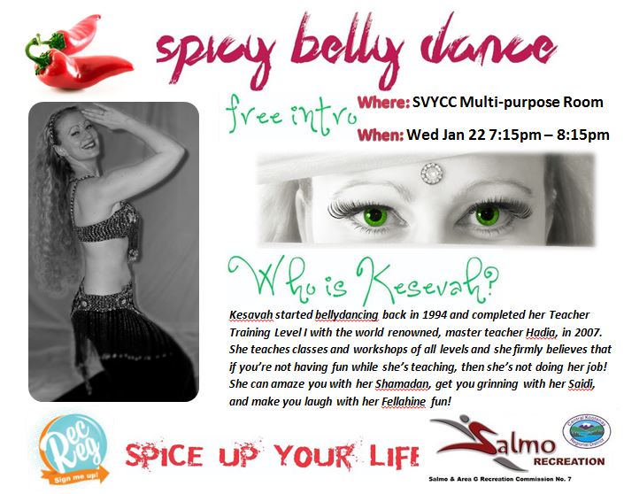 Free Demo ~ Belly Dance Salmo BC