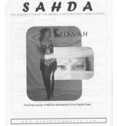 On the Cover of SAHDA – MEDA’s Newsletter